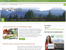 Tablet Screenshot of earthfriendlygoodies.com